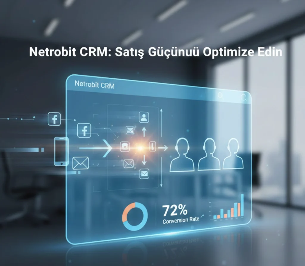Netrobit CRM ile Satış Ekibinizi Otopilotla Yönetin: Otomatik Lead Dağıtımı ve Anlık Performans Takibi